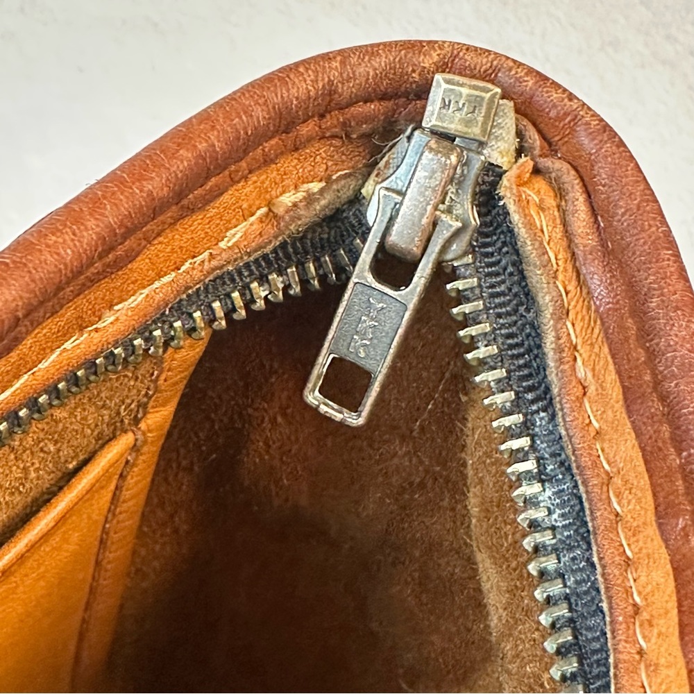 Flawed Coach Vintage Bleecker Leather Bucket Bag Small in Honey No. 4070 - Picture 13 of 16